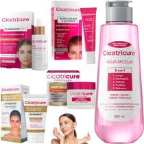 Kit Cicatricure Protetor Solar Micelar Clareador Contorno Kit Cicatricure Protetor Solar Micelar Clareador Contorno