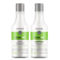 Kit Cicatrifios Shampoo 500ml + Condicionador 500ml Inoar Kit Cicatrifios Shampoo 500ml + Condicionador 500ml Inoar