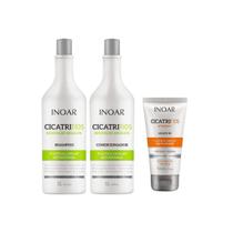 Kit Cicatrifios (Shampoo / Condicionador / Leave-in Vitamina C) - Inoar