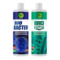 Kit Ciclagem Aquário Powerfert Bio Bacter E Bio Start 100Ml