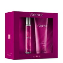 Kit Ciclo Forever Deo Colônia 30ml + Hidratante 240ml Kit Ciclo Forever Deo Colônia 30ml + Hidratante 240ml