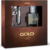 Kit Ciclo Gold Colônia Gold 50ml + Canivete