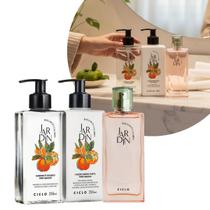 Kit Ciclo Jardin Bergamota Perfume 100ml + Sabonete + Creme Kit Ciclo Jardin Bergamota Perfume 100ml + Sabonete + Creme