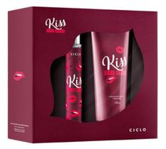 Kit Ciclo kiss you more Deo colônia 30ml+loçao hidratante