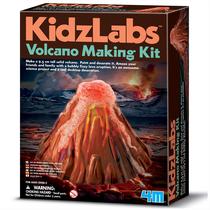 Kit científico 4M KidzLabs Volcano Making Kit para crianças de 8 anos ou mais