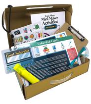 Kit científico Carson Dellosa Mini Maker Food Grades 2-5 (31 unidades)