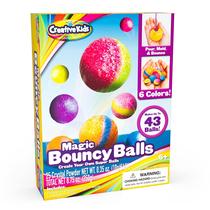 Kit científico Creative Kids Magic Bouncy Balls com 25 bolsas Kit científico Creative Kids Magic Bouncy Balls com 25 bolsas