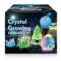 Kit científico Crystal Growing Experiment UNGLINGA para crianças