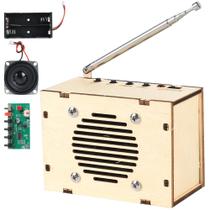 Kit científico CYOEST Crie seu próprio rádio FM para crianças de 8 a 12 anos Kit científico CYOEST Crie seu próprio rádio FM para crianças de 8 a 12 anos