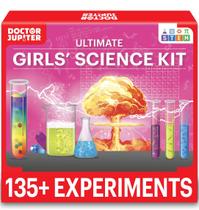 Kit Científico Doctor Jupiter Ultimate Girls - Para Meninas de 8 a 14 Anos