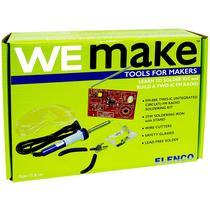 Kit Científico Elenco Rádio FM DIY com Ferramentas para Soldagem Kit Científico Elenco Rádio FM DIY com Ferramentas para Soldagem