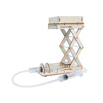 Kit científico Elevador hidráulico de madeira DIY STEM Physics Kids Kit científico Elevador hidráulico de madeira DIY STEM Physics Kids