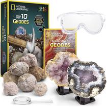 Kit científico NATIONAL GEOGRAPHIC Break Open 10 Geodes Premium Kit científico NATIONAL GEOGRAPHIC Break Open 10 Geodes Premium