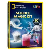 Kit científico National Geographic Magic Chemistry Set para crianças de 8 a 12 anos