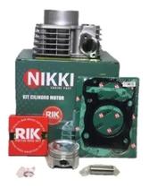 Kit cilindro 190 p/ titan 150/fan 150 (nikki) - NIKKI LINHA GOLD