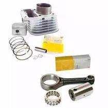 Kit cilindro + biela motor titan honda fan 125 2002 até 2008 metal leve Kit cilindro + biela motor titan honda fan 125 2002 até 2008 metal leve