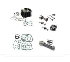 Kit Cilindro Cabeçote 90cc Biela Junta Shineray Xy 50 Smart