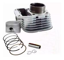 Kit Cilindro Camisa Pistão Aneis Cbx 200 Nx 200 Xr 200