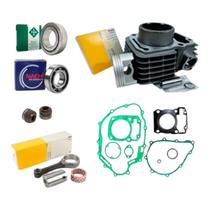 Kit Cilindro Cg 125 Fan 2009 Até 2013 Completo Biela Juntas Kit Cilindro Cg 125 Fan 2009 Até 2013 Completo Biela Juntas