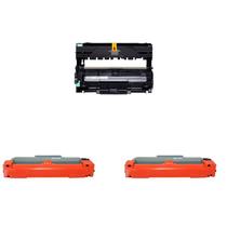 Kit Cilindro Compatível Dr2340 + 2x Toner Tn2340 Tn2370 660