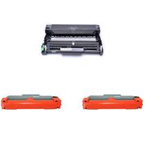 Kit Cilindro Compatível Dr420 + 2x Toner Tn450 Tn420 Tn410 Kit Cilindro Compatível Dr420 + 2x Toner Tn450 Tn420 Tn410