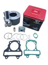 KIT CILINDRO DE MOTOR COMPLETO Com Anéis ELITE 125 2019 à 2022 - R1 MOTOPARTS