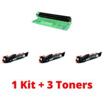 Kit Cilindro Dr1060 + 3 Toner Tn1060 Dcp1602 Hl1212W Dcp1617