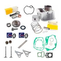 Kit Cilindro honda Titan 125 2000 Até 01 Rolamentos Comando