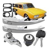 Kit Cilindro Maçaneta Externa Tl Variant 1972 1973 1974 1975 1976 1977 Mesmo Segredo