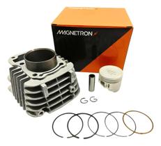 Kit Cilindro Magnetron Pop 110i Flex 2016 a 2023 Biz 110i Pistão Anéis Completo Kit Cilindro Magnetron Pop 110i Flex 2016 a 2023 Biz 110i Pistão Anéis Completo