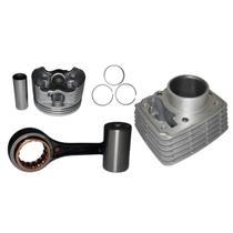Kit Cilindro Mahle+Kit Biela Com Rolamento Honda Cg Fan 150 2010 A 2015