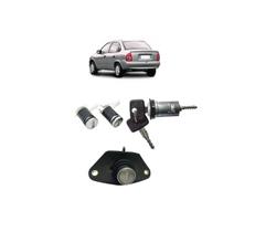 Kit cilindro mesma chave corsa sedan g1 96 á 04 mala elétric
