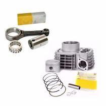 Kit cilindro motor + biela honda titan 150 bros 150 metal leve