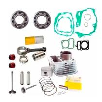 Kit CILINDRO Motor Biela Juntas Valvulas Fan 125 2004/2008 Kit CILINDRO Motor Biela Juntas Valvulas Fan 125 2004/2008