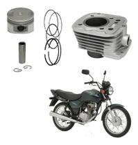 Kit Cilindro Motor Cg 125 Titan E Fan 2002 A 2008 (completo) Kit Cilindro Motor Cg 125 Titan E Fan 2002 A 2008 (completo)