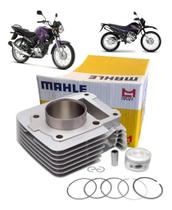 Kit Cilindro Motor Completo Factor Ybr Xtz 125 Metal Leve