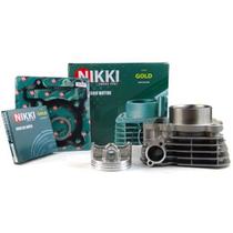 Kit Cilindro Motor CRF230 Nikki Gold Pistão c/ Anéis + Kit A Kit Cilindro Motor CRF230 Nikki Gold Pistão c/ Anéis + Kit A