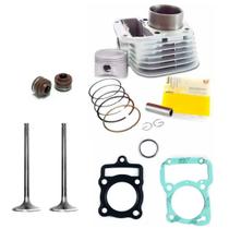 Kit CILINDRO MOTOR HONDA CG 125 1978/1991 Válvulas Juntas Kit CILINDRO MOTOR HONDA CG 125 1978/1991 Válvulas Juntas