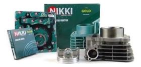 Kit Cilindro Motor Honda Crf 240cc Pistão Anéis