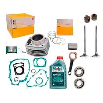 Kit Cilindro Motor Honda Titan 160 Bros 160 Biela Valvulas