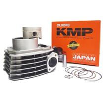 Kit Cilindro Motor Nxr 160 Bros / Cg 160 Start / Cg 160 Fan (Pistão e Anéis) Kmp Kit Cilindro Motor Nxr 160 Bros / Cg 160 Start / Cg 160 Fan (Pistão e Anéis) Kmp