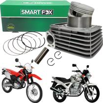 Kit Cilindro Motor Pistão Anéis Cbx Twister 250 2001 2002 2003 2004 2005 2006 2007 2008