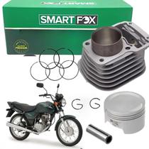 Kit Cilindro Motor Pistão Anéis Cg Fan Titan 125 2000 2001 Kit Cilindro Motor Pistão Anéis Cg Fan Titan 125 2000 2001