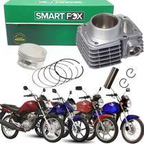 Kit Cilindro Motor Pistão Anéis Cg Fan Titan Mix Sport 150