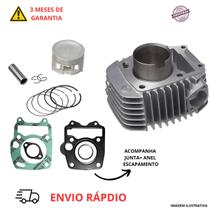 Kit Cilindro Motor Pistão Anel + Junta VedaMotors CG 150 TITAN ES MIX 2009 2010