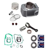 Kit Cilindro Motor Rolamentos Biela Retentor Biz 125 2009/20 Kit Cilindro Motor Rolamentos Biela Retentor Biz 125 2009/20