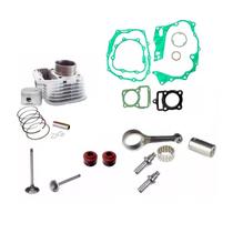 Kit cilindro Motor Titan 125 02 /08 Biela Válvulas Guias Kit cilindro Motor Titan 125 02 /08 Biela Válvulas Guias