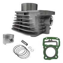 Kit Cilindro Motor Titan125 Fan125 Com Pistão Anéis E Juntas Kit Cilindro Motor Titan125 Fan125 Com Pistão Anéis E Juntas