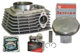 Kit Cilindro Nx 200 Cbx 200 Aumento Potência 220Cc + Comando