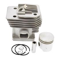 Kit Cilindro Para Roçadeira Stihl Fs220 38mm Pistão Aneis